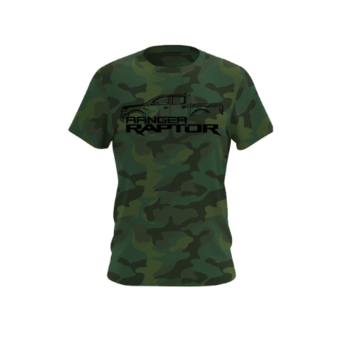 Ford Ranger Camo Print T-shirt