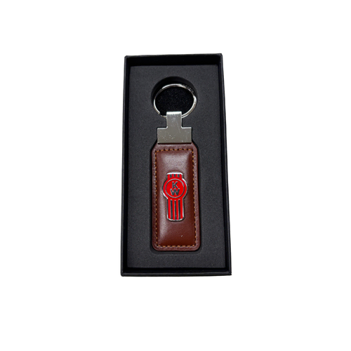Genuine Kenworth Leather Keyring GB-KEN1144