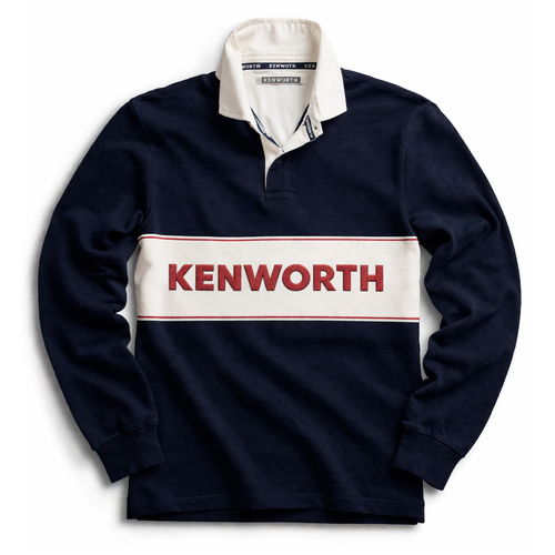 Genuine Kenworth Striped Rugby Polo GB-KEN1152