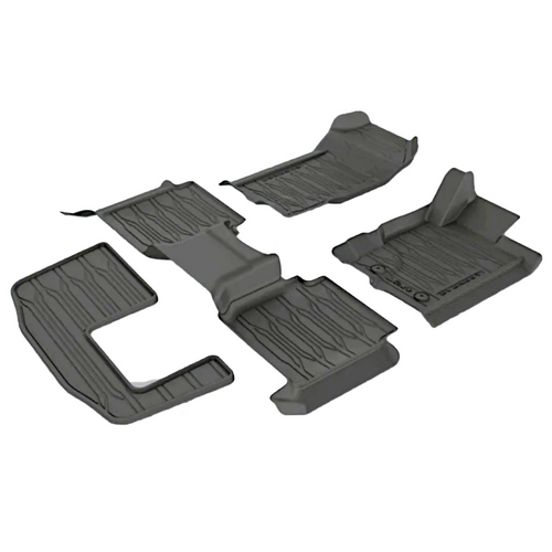 Ford Full Set 5 Pieces All Weather Mats for Everest UA 7 seats