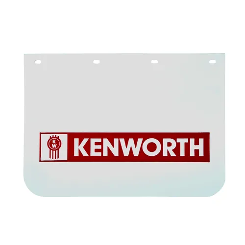 Kenworth Hard Plastic Mudflap With Ribbed Spray Suppresant LS2417-WRCKW