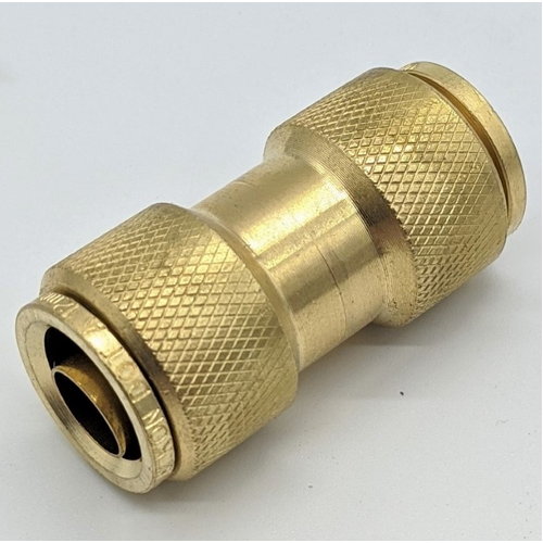 12mm Push To Connect Straight Union Brass Fitting MAQ62-D0T-12