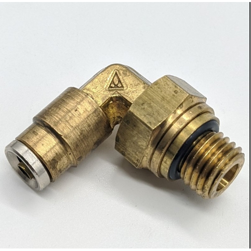 6mm Push To Connect Elbow To M12 Thread Fitting  MAQ69-D0TS-6XM12