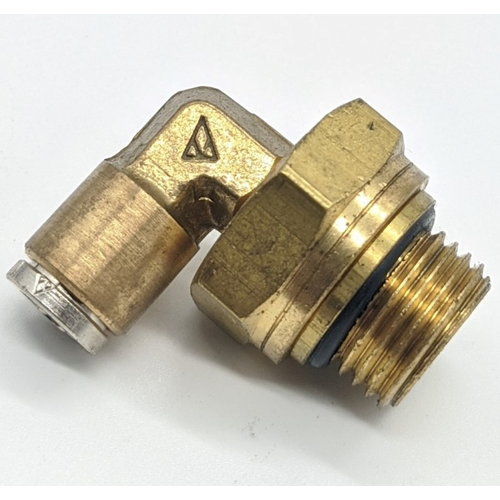 6mm Push To Connect Elbow To M16 Thread Fitting MAQ69-D0TS-6XM16