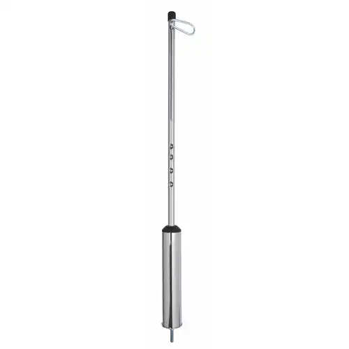 Hosetenna/ Pogo Stick Chrome 41" with d-ring MD1187