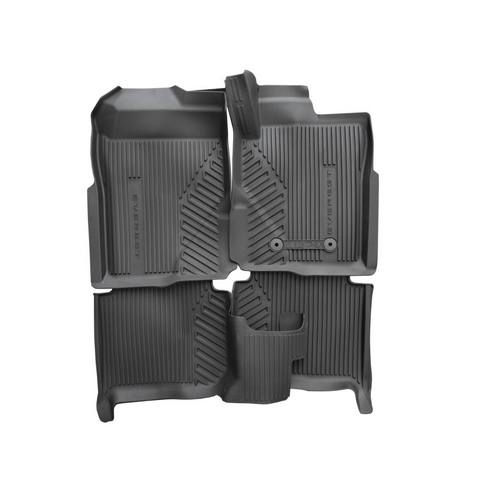 Genuine Ford Rubber Floor Mat Set with Everest Next Gen N1VZ7813086AC