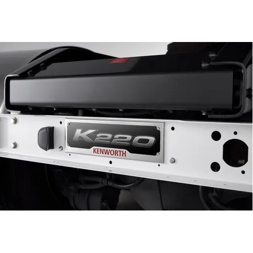 Kenworth Branded Number/License Plate Surround Slimline N60-KW-1001