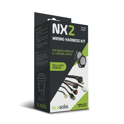 Noxsolis Wiring Harness Kit For 2 x Driving Lights NX200