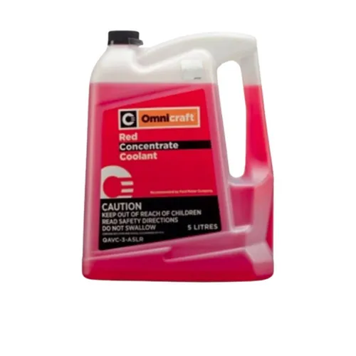 Genuine Ford Organic Based Coolant Red 5 Litres QAVC3A5LR 