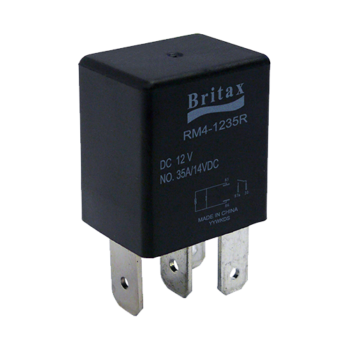 Britax Micro 5 Pin 25/30A Change Over Relay RMC-1225RBXBR1TAX
