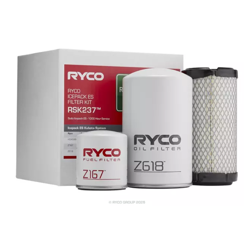 Ryco Filter Kit To Suit Icepack ES 1,000 Hour RSK237RYC
