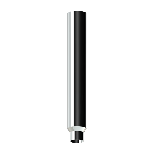 Straight Cut Exhaust Stack 7” OD > 5” OD - Plain Inlet 54" (1370mm) High 650 Series SRS7554AP-650