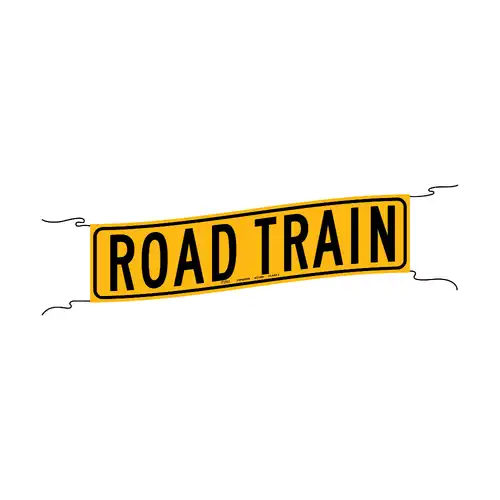 TRP PARTS ROAD TRAIN - VINYL BANNER SIGN TRP005-RB