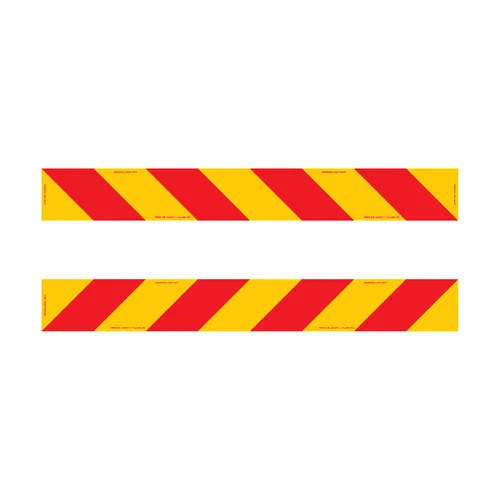 TRP Parts Rear Marker Plate Metal Sign 81A/B LHS & RHS 800mm x 100mm each (sold as pair) TRP81AB-D