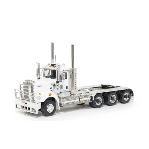  1:50 Model Kenworth C509 Day Cab Tri Drive White/Black Z01646 