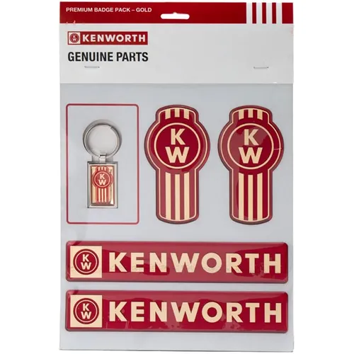 Genuine Kenworth Premium Gold Badge Pack Z53-KW-1002